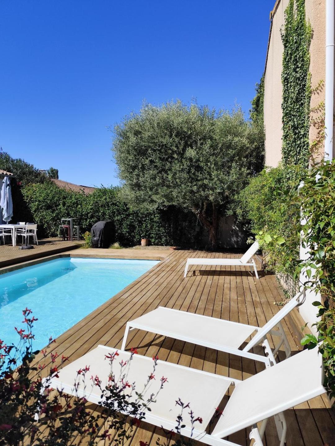 Chambre Studio Independante Au Calme Vue Sur Piscine Teyran 외부 사진