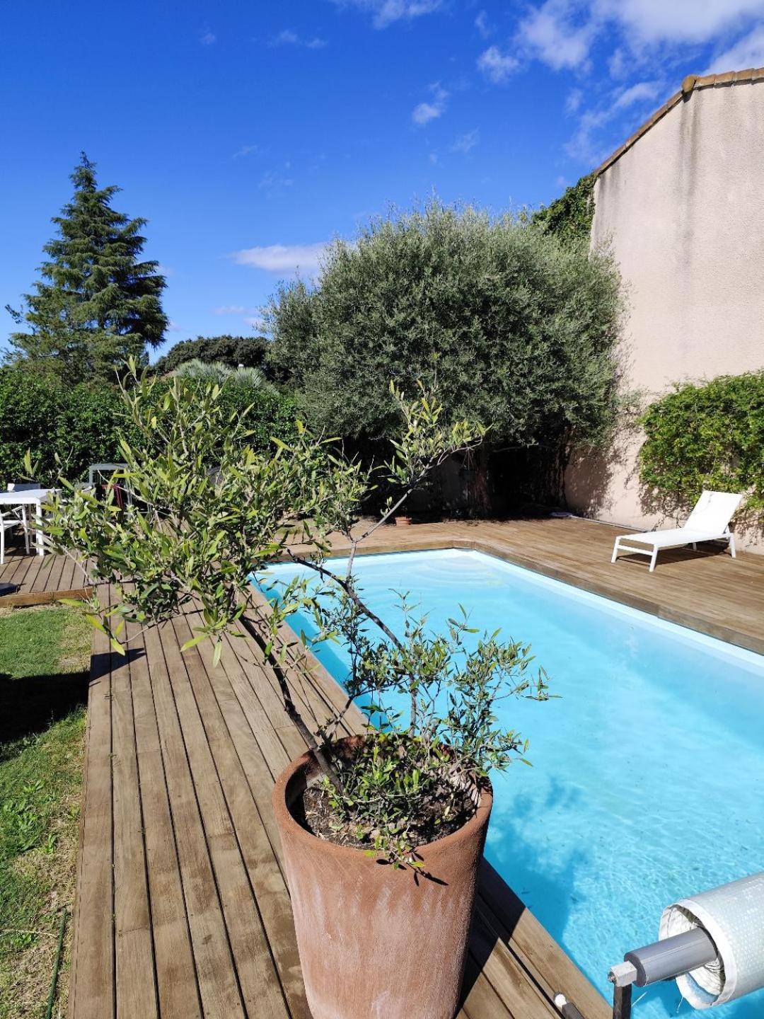 Chambre Studio Independante Au Calme Vue Sur Piscine Teyran 외부 사진